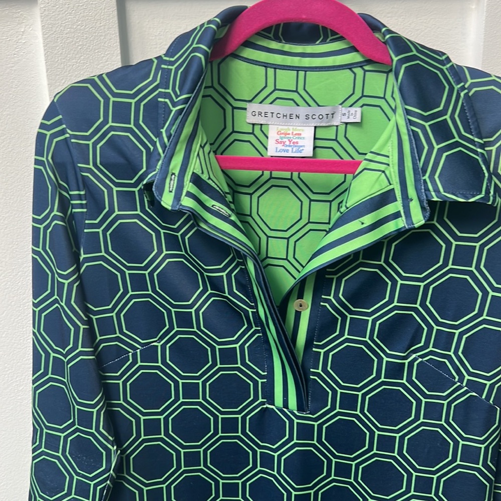Gretchen Scott Geometric Dress - Picture 3 of 7